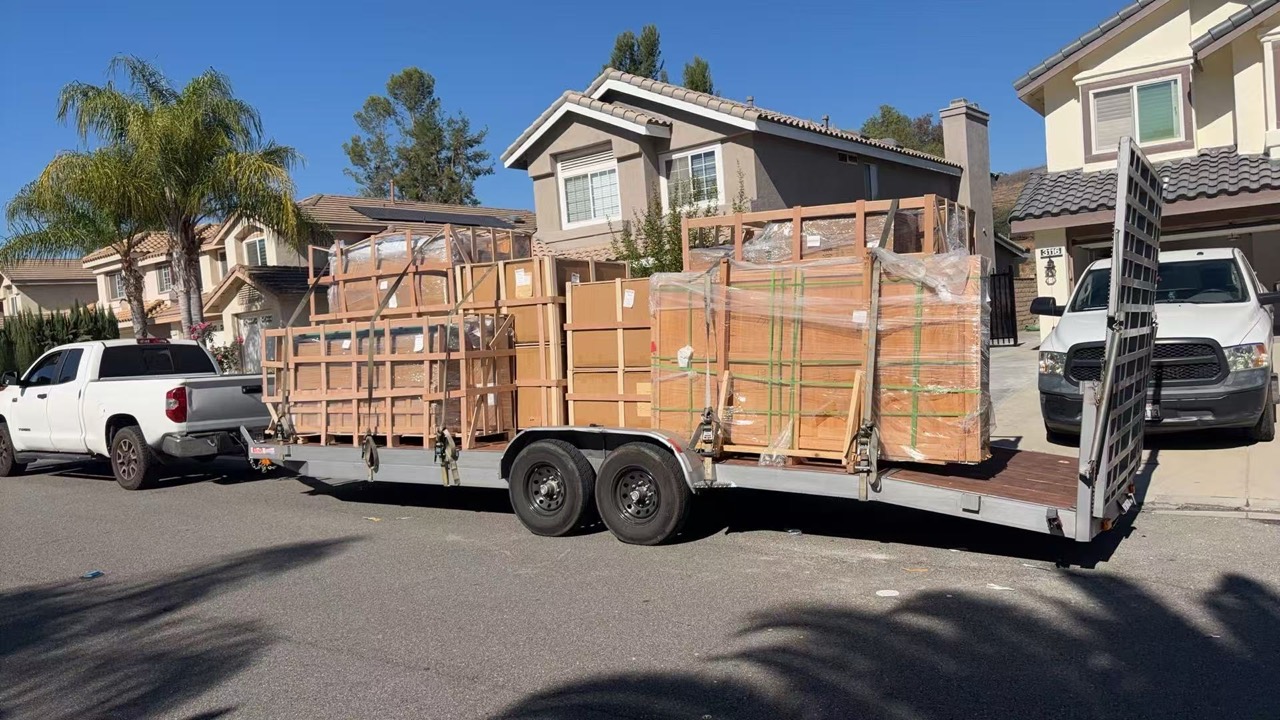 Final freight delivery illustrating complete quotation scope